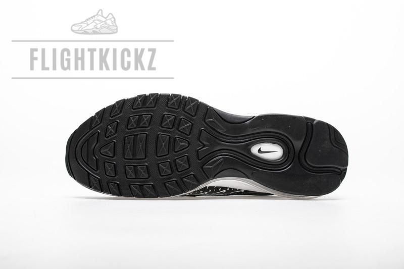 Nike Air Max 97 Swoosh Air Logos “Black White” AR7621-001 - Image 5