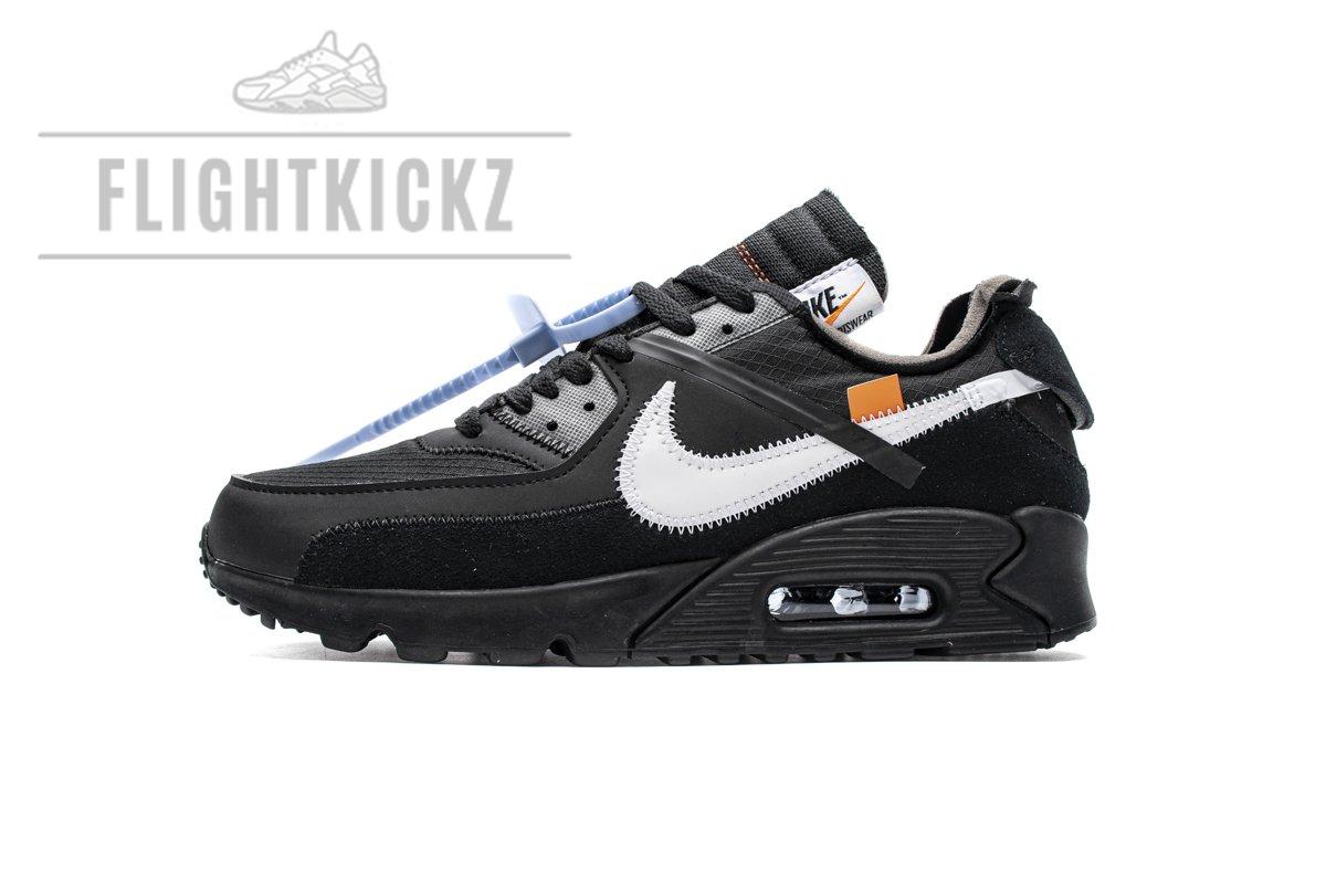 AA7293-001 Off-White x Nike Air Max 90 “All Black”