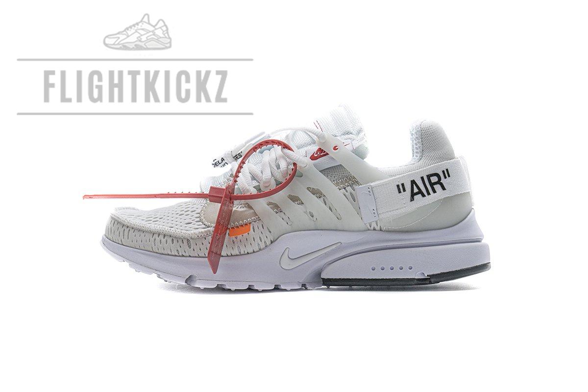 AA3830-100 OFF-WHITE x Nike Air Presto White