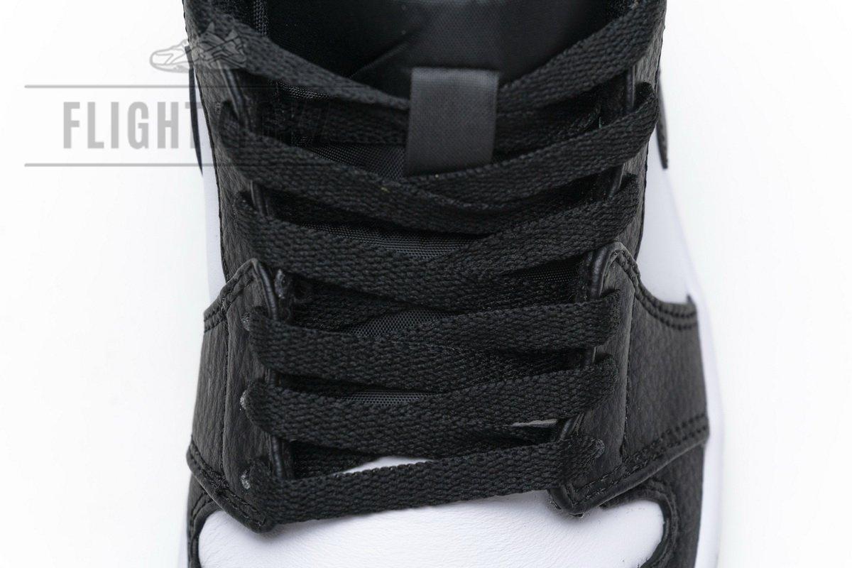 BQ6931-100 Air Jordan 1 Mid GS Black Toe - Image 8