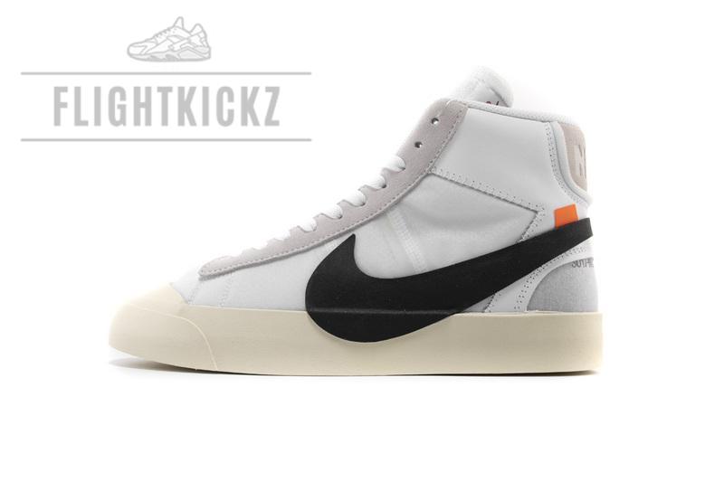 OFF WHITE X Nike Blazer Mid AA3832-100 Grim Reaper