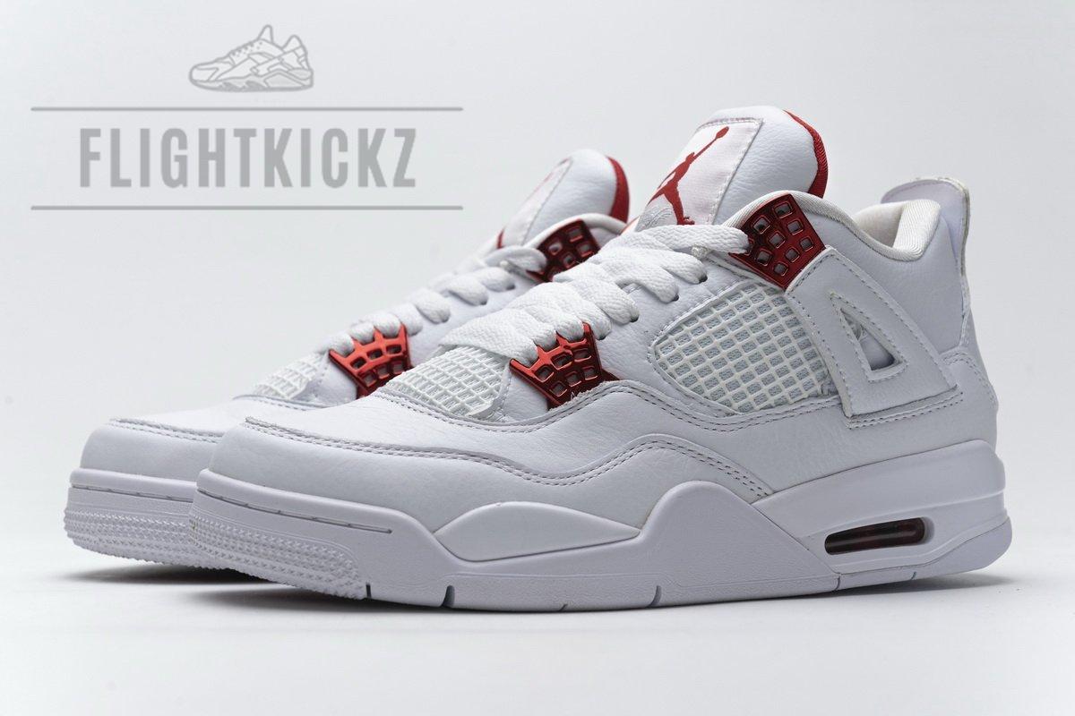 CT8527-112 Air Jordan 4 Retro “Metallic Red” - Image 6