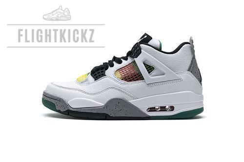 AQ9129-100 Air Jordan 4 Retro “Rasta”