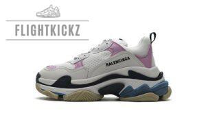 541624 W06E2 7352 Balenciaga Triple S Blue Pink