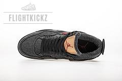 Air Jordan 4 Retor NRG “Black Denim” AO2571-001 - Image 3