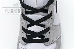 555088-126 Air Jordan 1 High Smoke Grey Red - Image 5