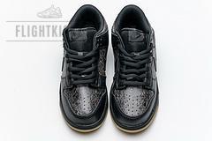 304292-003 Nike Dunk Low Pro SB Black Ostrich Skate - Image 7