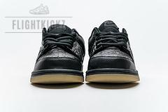 304292-003 Nike Dunk Low Pro SB Black Ostrich Skate - Image 8