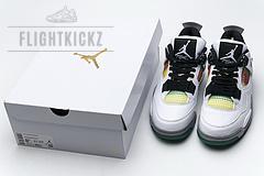 AQ9129-100 Air Jordan 4 Retro “Rasta” - Image 11