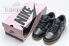 304292-003 Nike Dunk Low Pro SB Black Ostrich Skate - Image 2