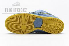CJ5378-400 Grateful Dead x Nike SB Dunk Low Pro QS“ Blue Bear” - Image 9