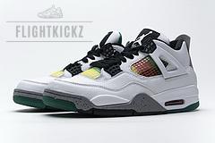 AQ9129-100 Air Jordan 4 Retro “Rasta” - Image 4