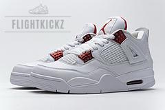 CT8527-112 Air Jordan 4 Retro “Metallic Red” - Image 2