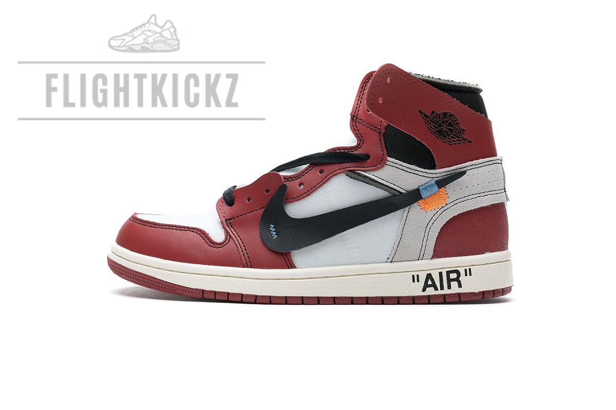 Latest Version Jordan 1 Retro High Off-White Chicago