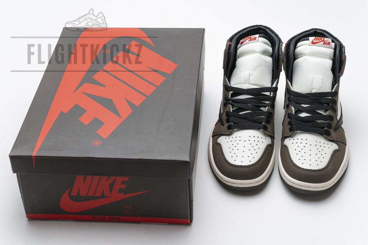 Travis Scott x Air Jordan 1 High OG TS SP - Image 3