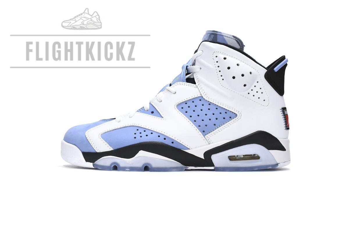 CT8529-410 Air Jordan 6 UNC