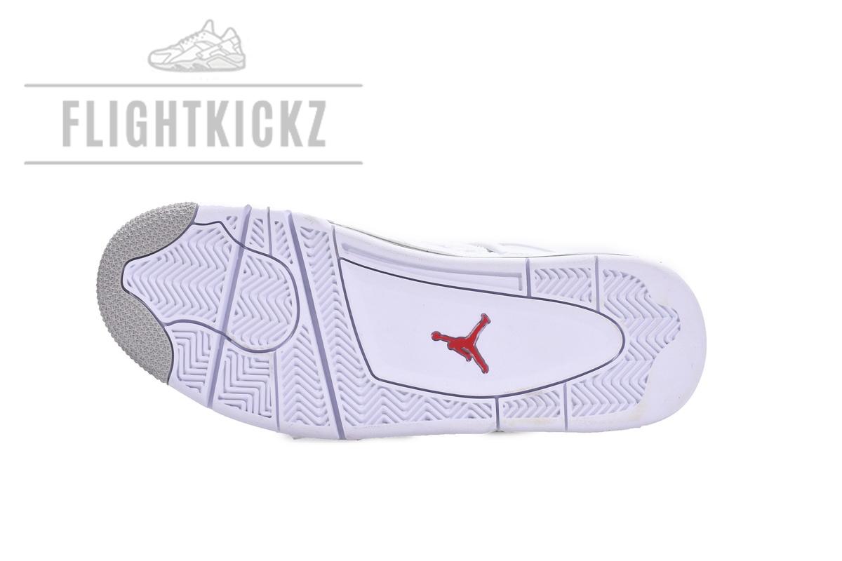 CT8527-100 Air Jordan 4 White Oreo - Image 8