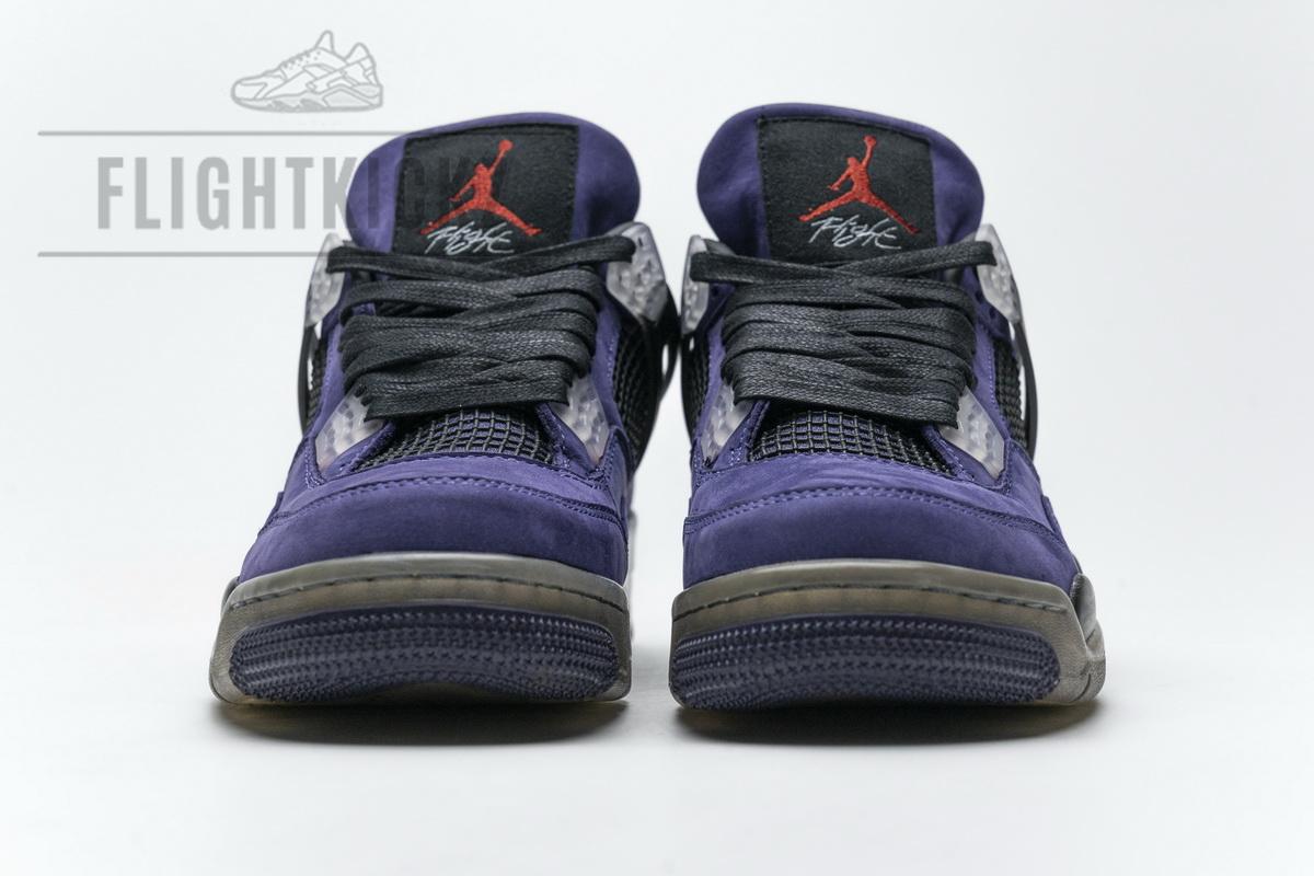 AJ4-766302 Travis Scott x Air Jordan 4 Retro Purple - Image 5