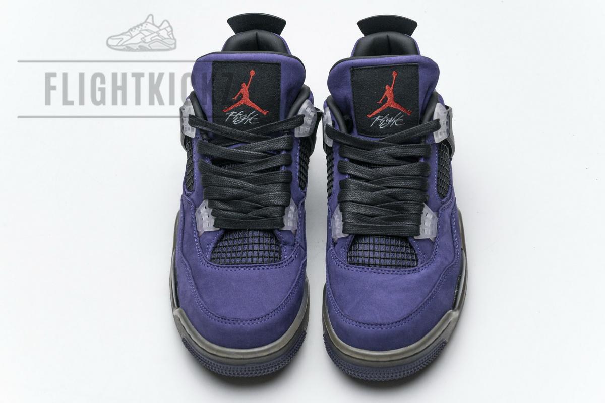 AJ4-766302 Travis Scott x Air Jordan 4 Retro Purple - Image 4