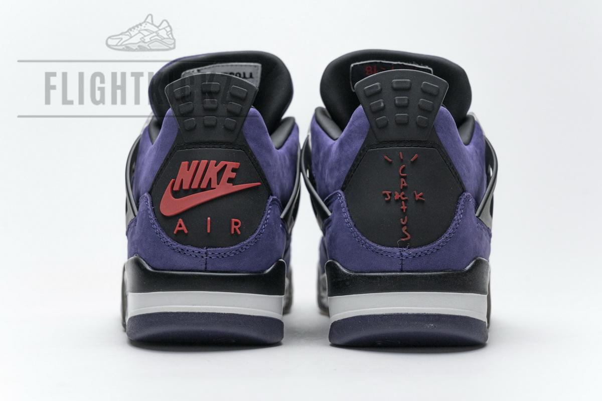 AJ4-766302 Travis Scott x Air Jordan 4 Retro Purple - Image 7