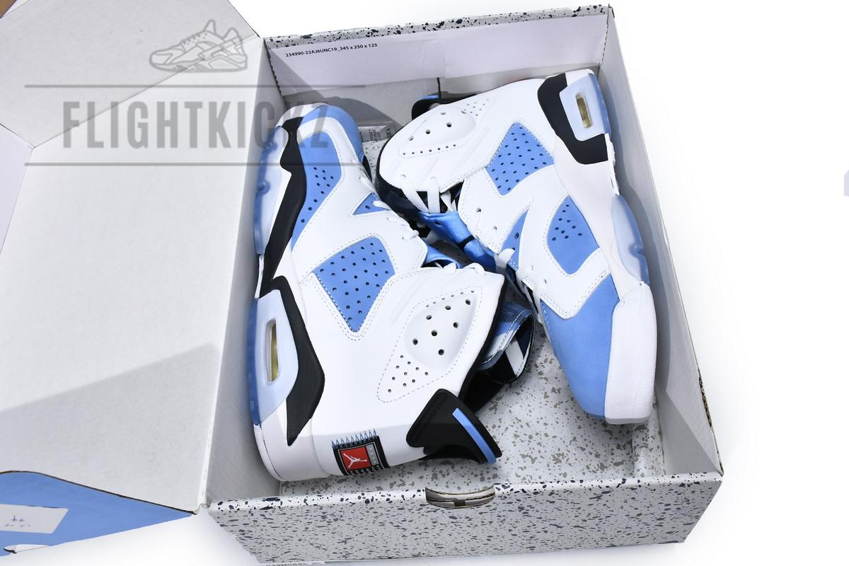 CT8529-410 Air Jordan 6 UNC - Image 4