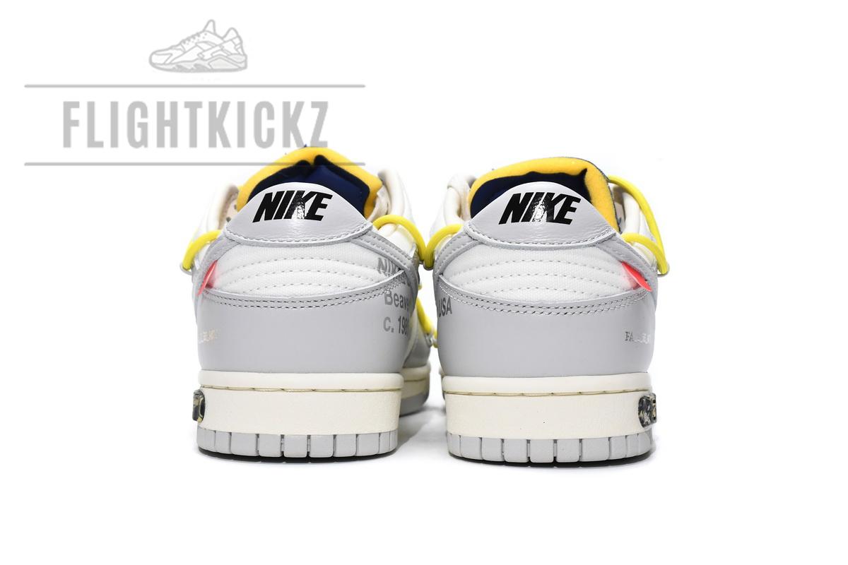 DM1602-120 OFF WHITE x Nike Dunk SB Low The 50 NO.27 - Image 7