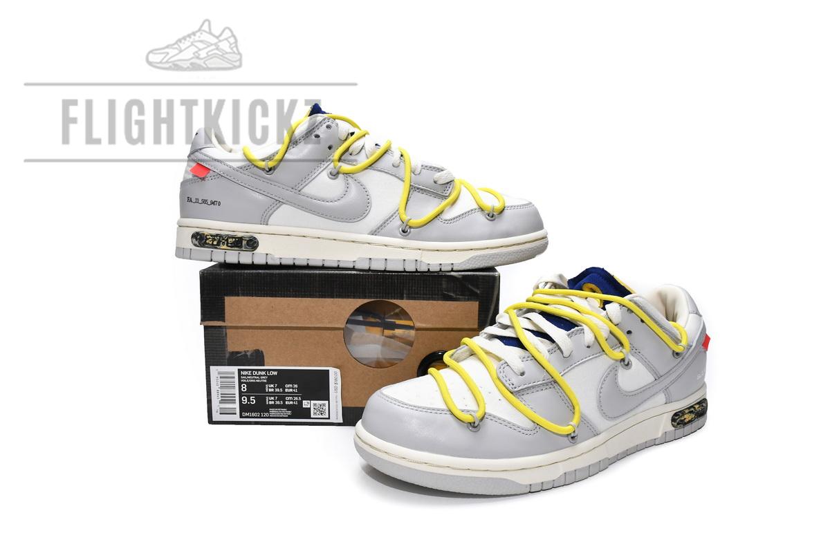 DM1602-120 OFF WHITE x Nike Dunk SB Low The 50 NO.27 - Image 3
