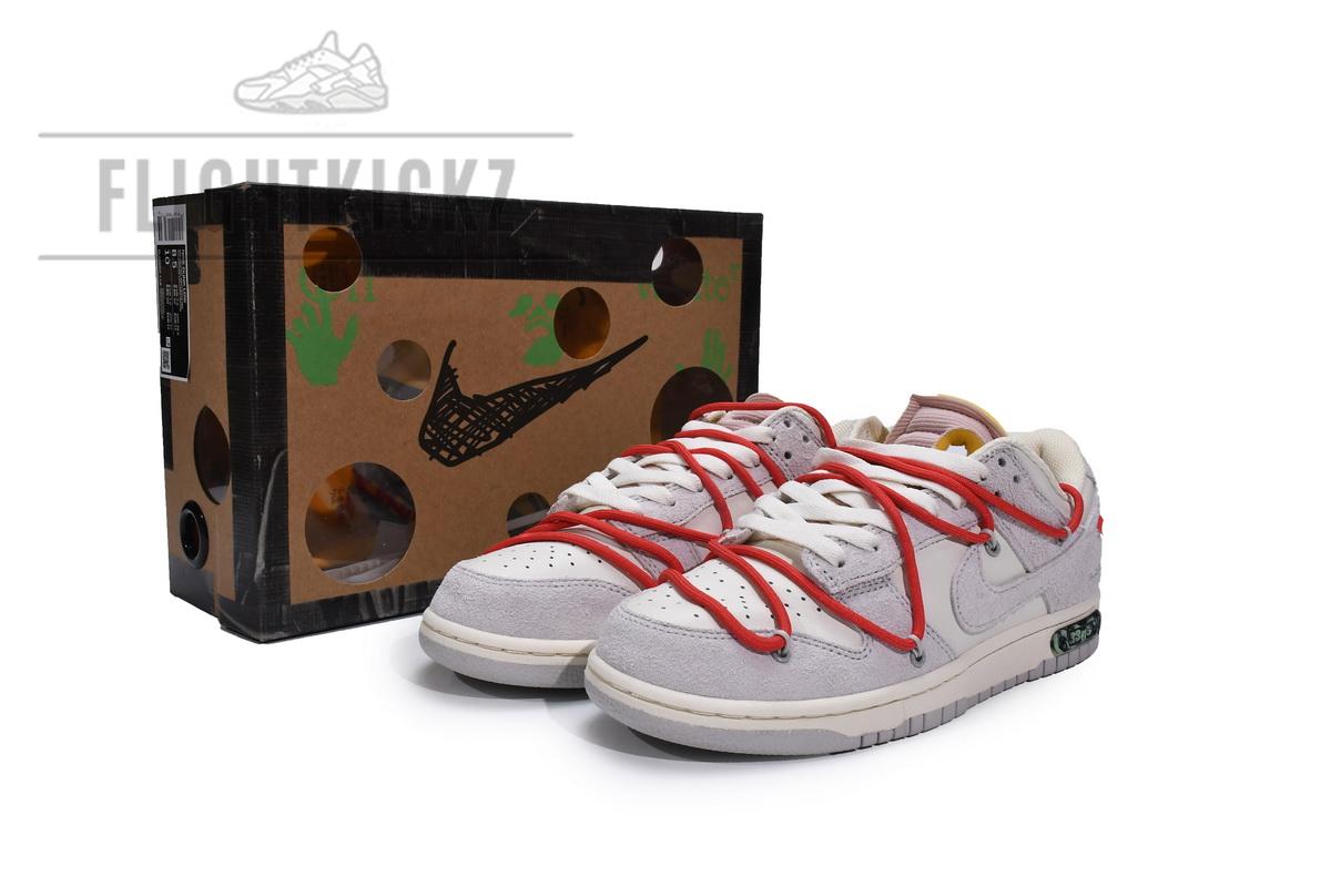 DJ0950-118 OFF WHITE x Nike Dunk SB Low The 50 NO.33 - Image 2