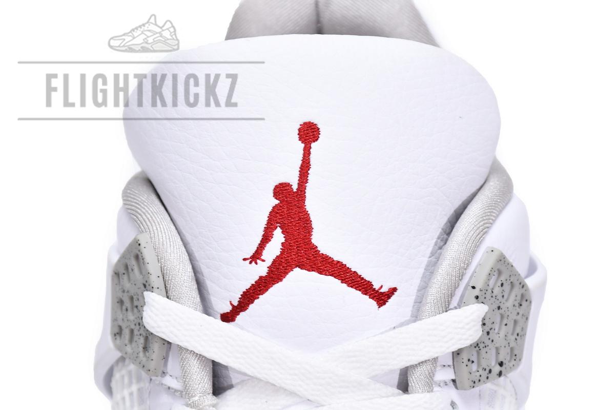 CT8527-100 Air Jordan 4 White Oreo - Image 6