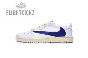 DM6839-186 Travis Scott x Air Jordan 1 Low WhiteBlue