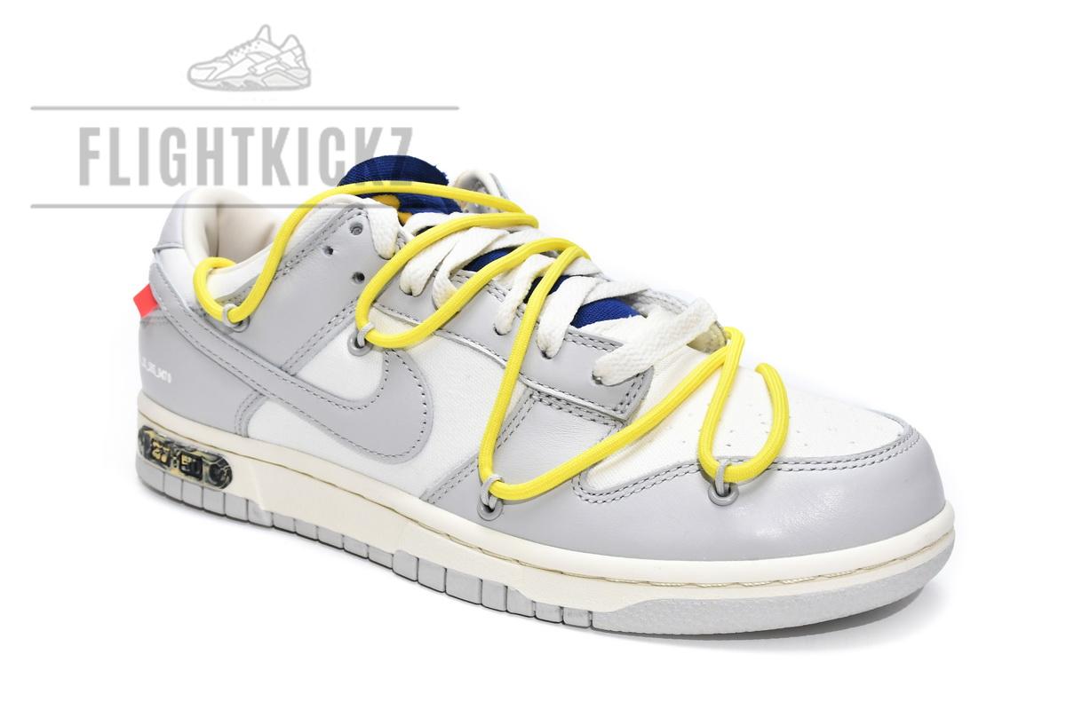 DM1602-120 OFF WHITE x Nike Dunk SB Low The 50 NO.27 - Image 5
