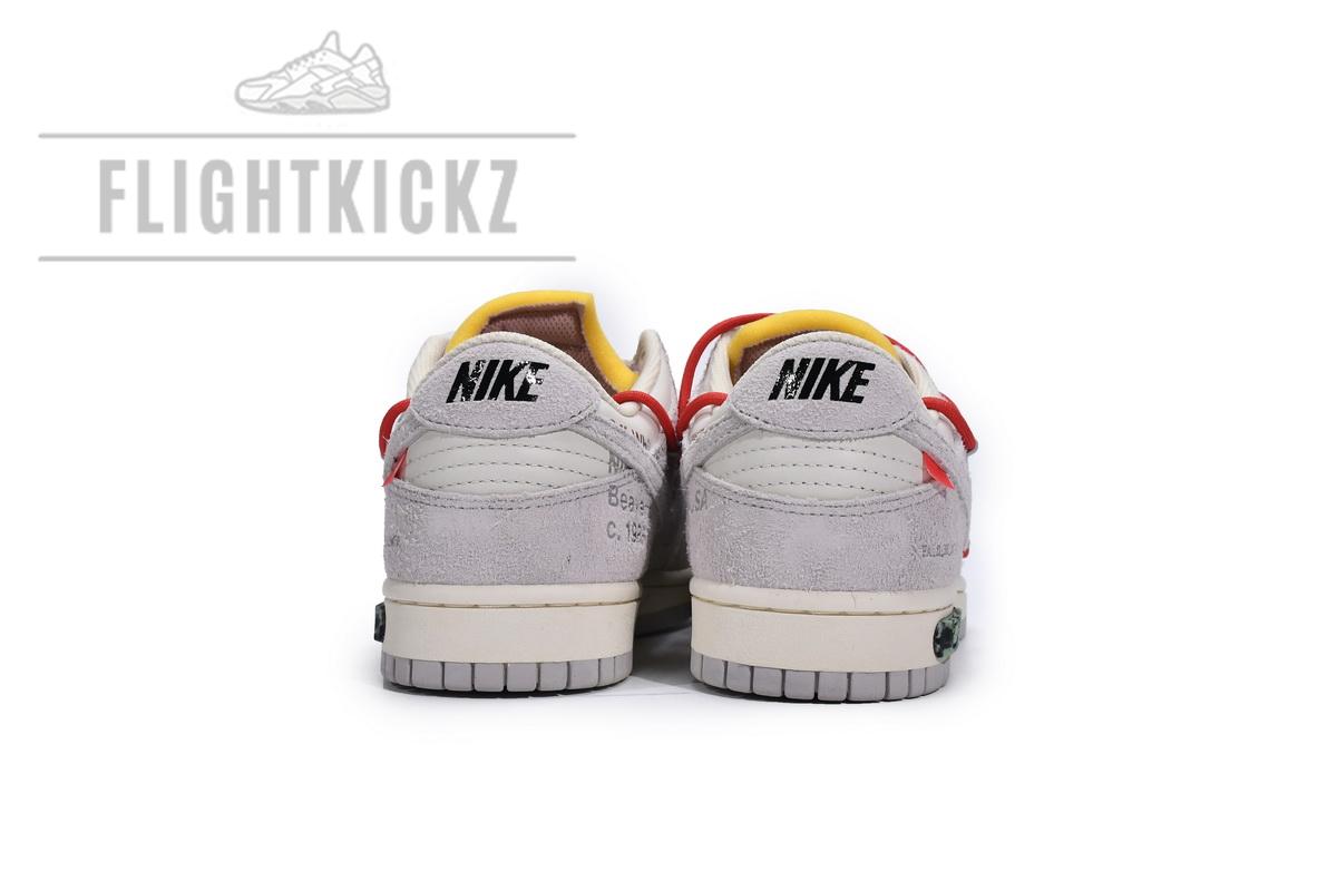 DJ0950-118 OFF WHITE x Nike Dunk SB Low The 50 NO.33 - Image 6
