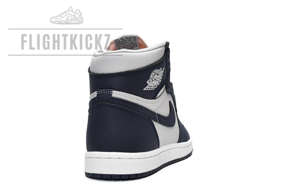 BQ4422-400 Air Jordan 1 High 85 Georgetown College Navy - Image 6