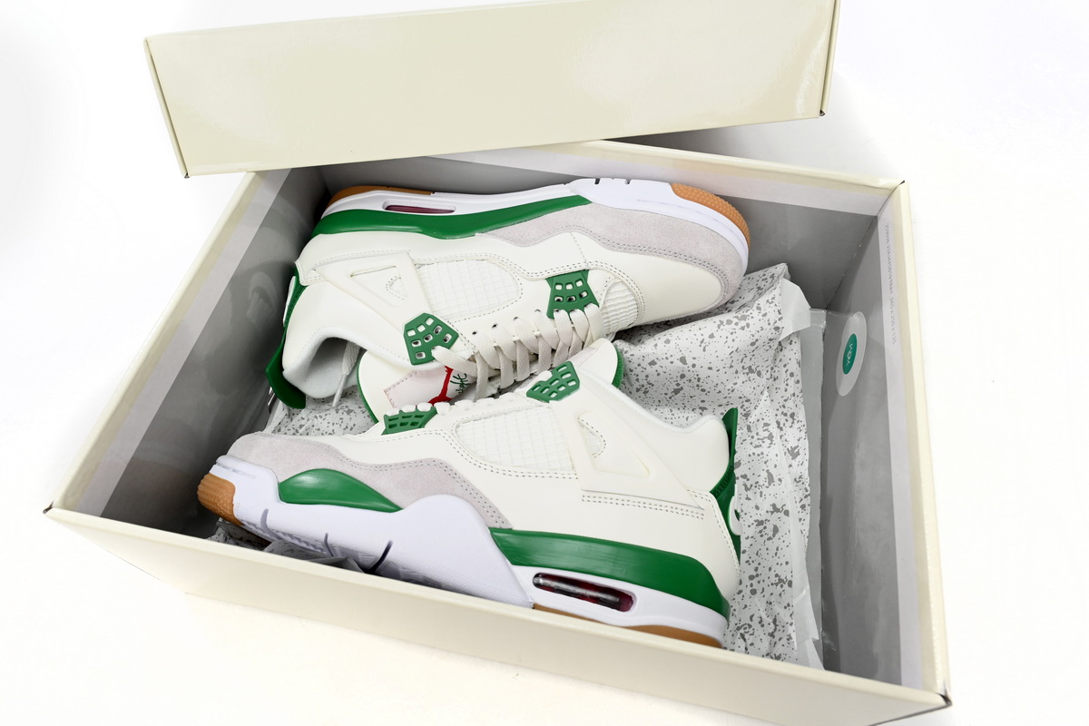 Nike SB x Air Jordan 4 “Pine Green”Calaite - Image 4